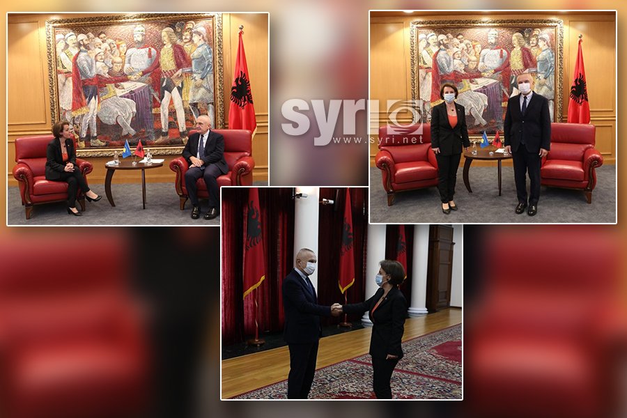 Presidenti Meta pret në takim Zëvendëskryeministren e Kosovës, Donika Gërvalla