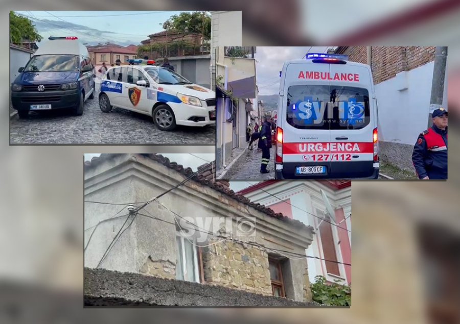 VIDEO/ 1 i vdekur nga zjarri në një banesë në Korçë