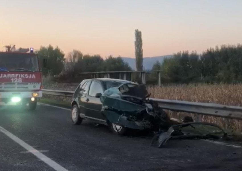 VIDEO/ Përplasja vdekjeprurëse në Lezhë: I plagosur rëndë shoferi tjetër, 19-vjeçari