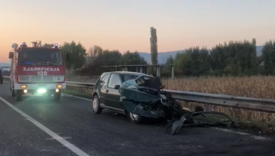 VIDEO/ Përplasja vdekjeprurëse në Lezhë: I plagosur rëndë shoferi tjetër, 19-vjeçari