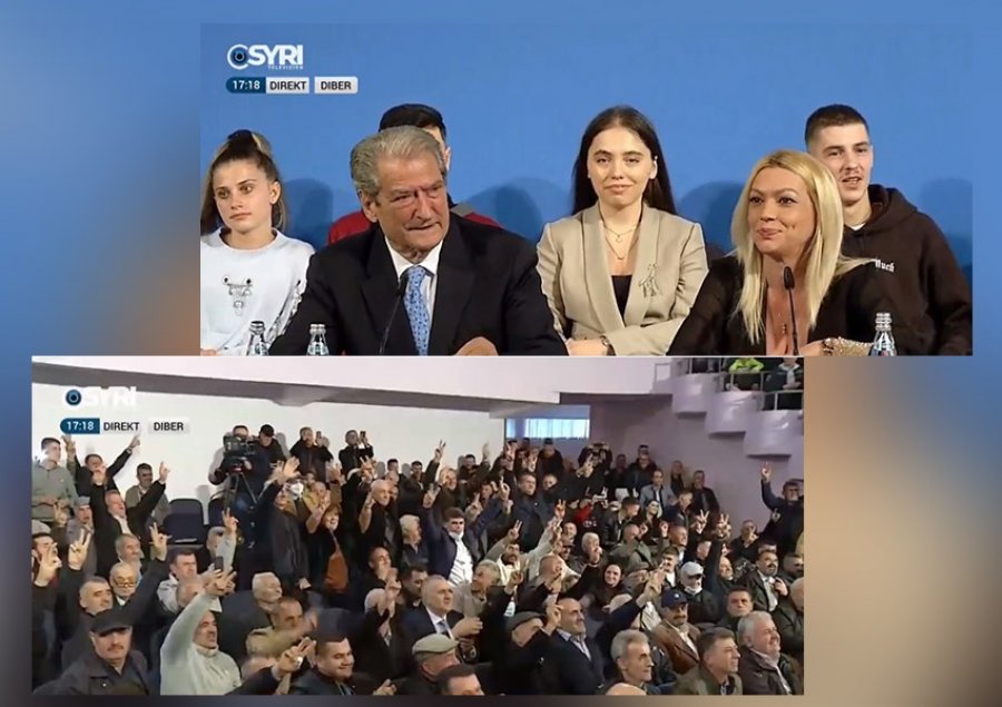 Berisha në Dibër: Mbi dy të tretat e delegatëve kanë firmosur për thirrjen e Kuvendit