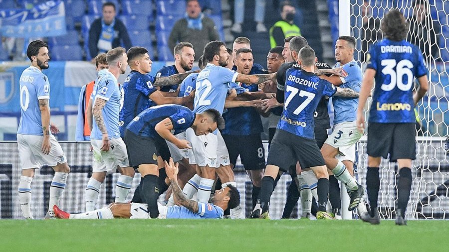 Vazhdojnë debatet mbi ndeshjen Lacio-Inter, lojtari zikaltër merr një gjobë të majme