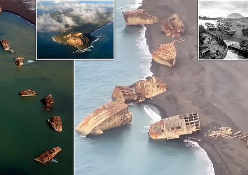 E pabesueshme! Tërmeti nxjerr nga fundi i oqeanit anijet japoneze nga Lufta e II Botërore