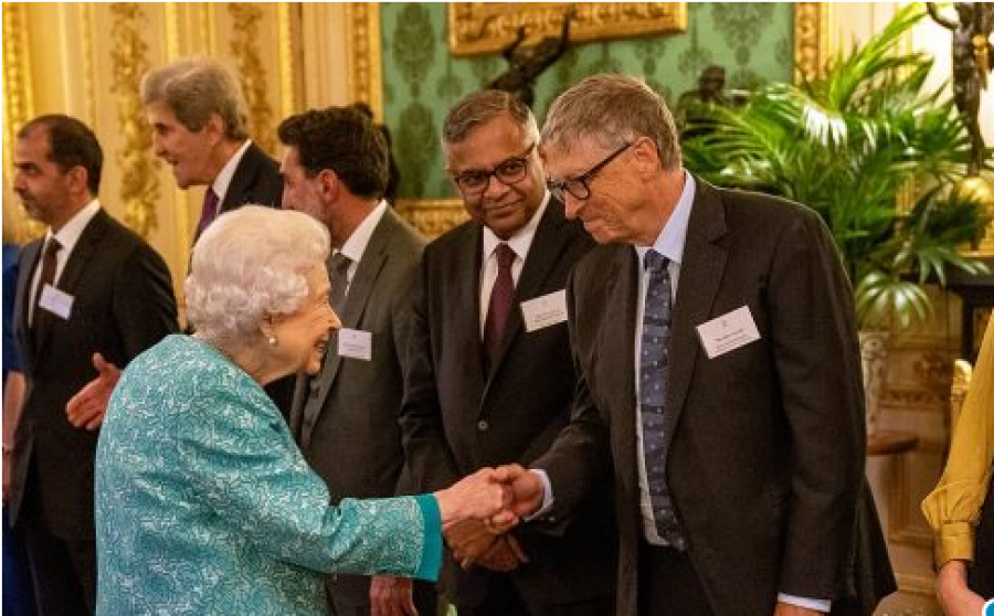 Mbretëresha e Anglisë pret në takim miliarderët e botës dhe sipërmarrësit e teknologjisë