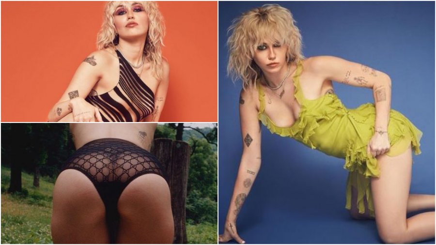 Miley Cyrus nuk i lë vend imagjinatës, pozon 'topless'