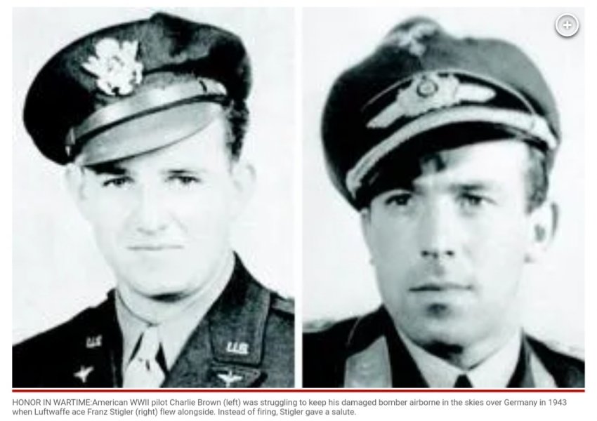Historia e rrallë/ Amerikani takon pilotin gjerman pas 40 vitesh, nuk e qëlloi në luftën e dytë botërore