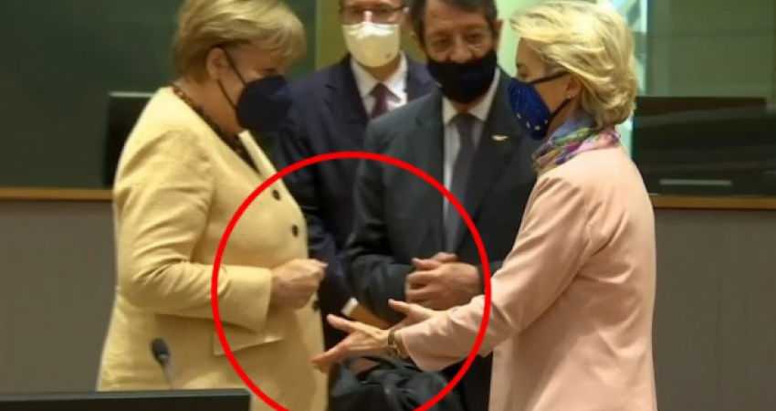 Pse Merkel refuzoi t’ia shtrëngonte dorën Von der Leyen