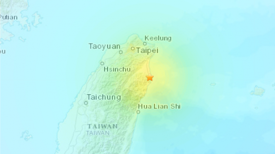 Tërmeti i fuqishëm trondit Tajvanin