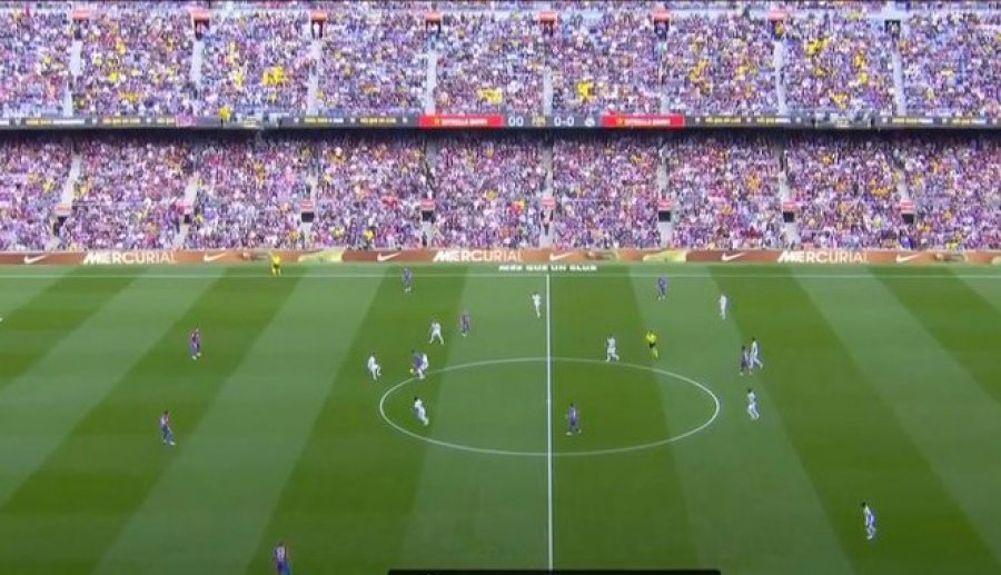 VIDEO+FOTO/ Real Madridi mposht Barcelonën në pjesën e parë, statistikat