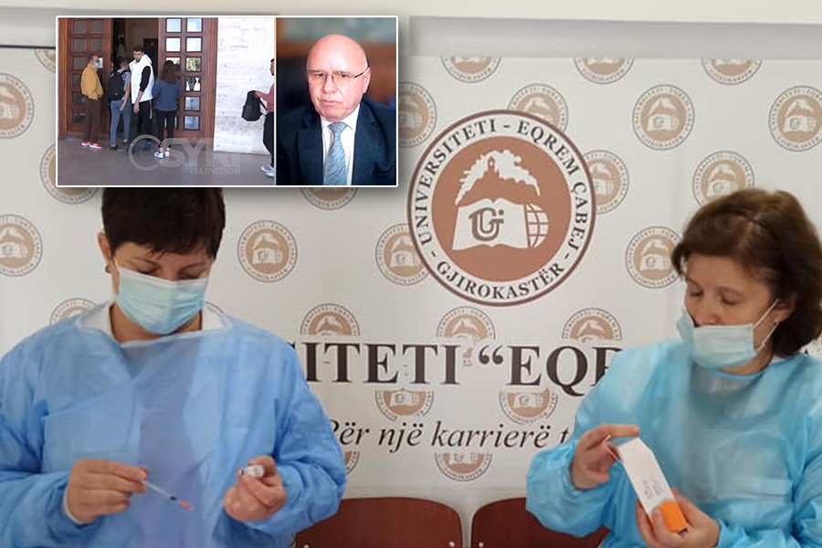 VIDEO/ Rektori i Universitetit të Gjirokastrës: Ka një hezitim jo të vogël tek studentët për t’u vaksinuar