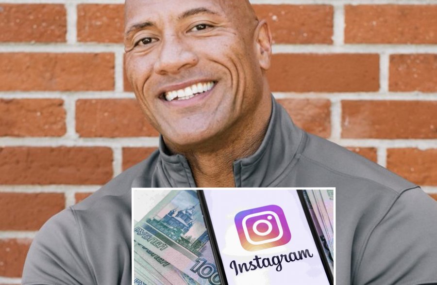 Dwayne bie nga froni, ky është personi më i paguar në ‘Instagram’