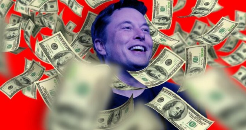 Afër 300 miliardë dollarëve, Elon Musk është njeriu më i pasur në histori