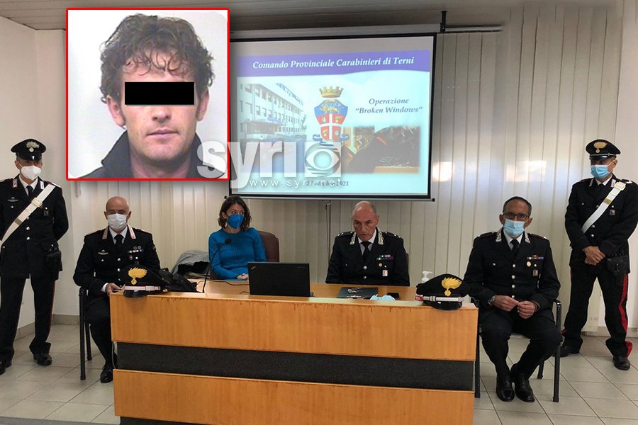 FOTO/ Grabitjet në Terni, kapet 'truri' shqiptar i bandës, 36-vjeçari një mjeshtër operacionesh
