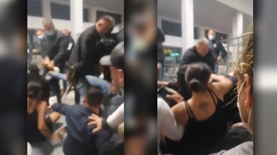 VIDEO virale/ Kaos në aeroportin e Zakinthos, Policia greke tërheq zvarrë emigrantët kubanë