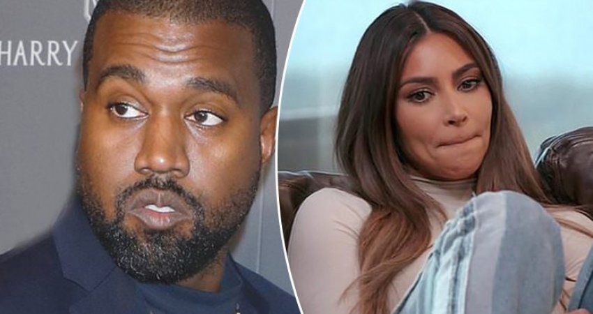 'E zezë dita', Kanye West e heq nga lista e ndjekësve Kim Kardashianin