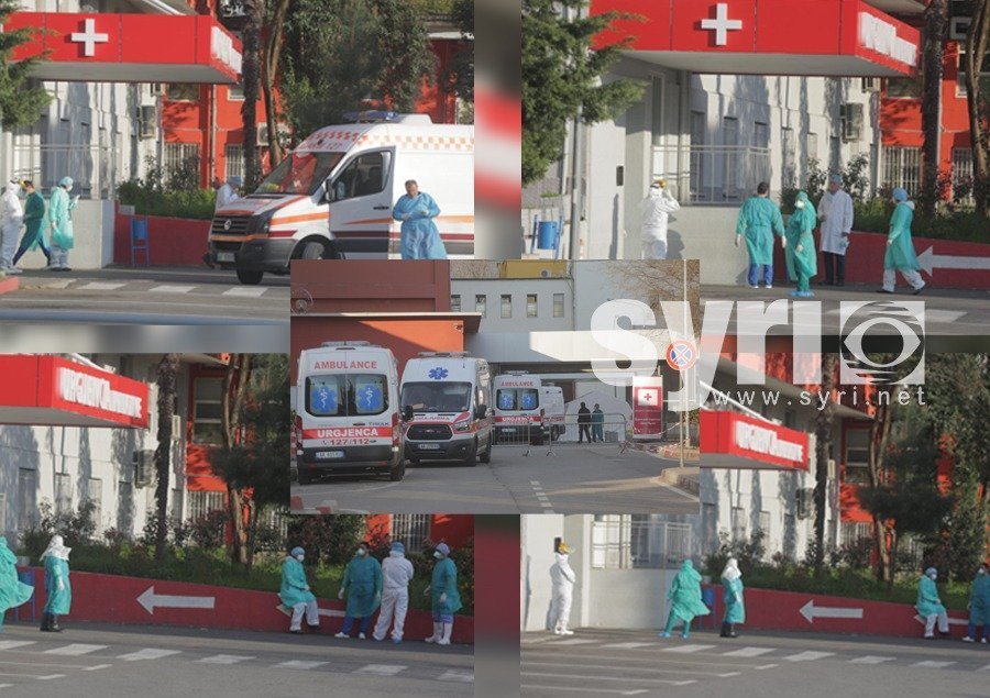 VIDEO nga SYRI TV/ Rritet numri i të shtruarve, 215 pacientë me Covid në spitale