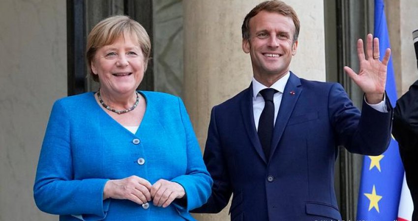Merkeli më e preferuar se Macroni për të drejtuar Europën