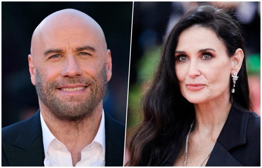 John Travolta dhe Demi Moore në një darkë romatike, iu bashkohet dhe ish-burri i saj