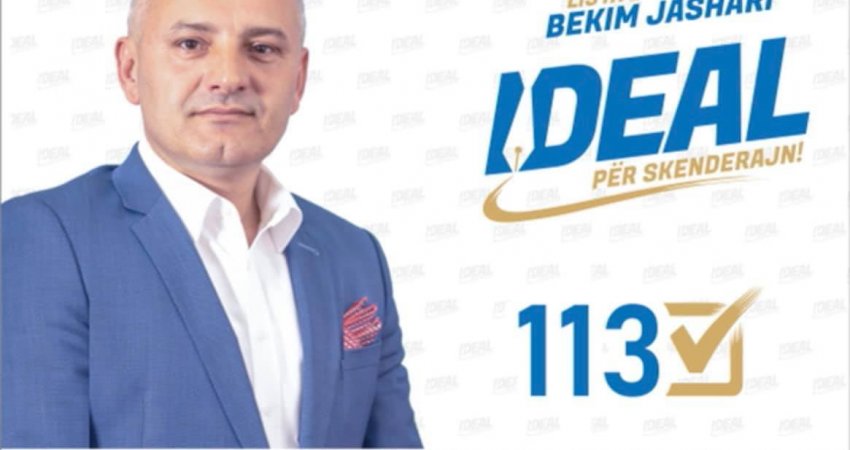 Me sloganin 'Ideal për Skenderajn', Bekim Jashari kërkon votën e drenicasve