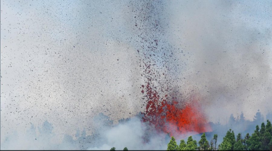 Shpërthim vullkani në Ishujt Kanarie të Spanjës