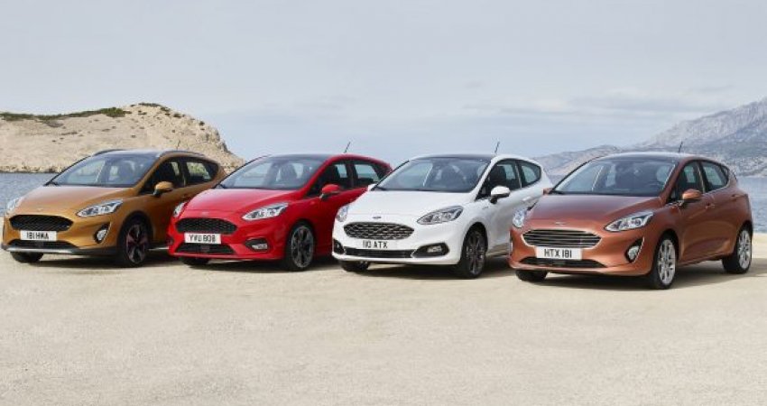 Ford Fiesta me dizajn të ri të modelit të preferuar të europianëve