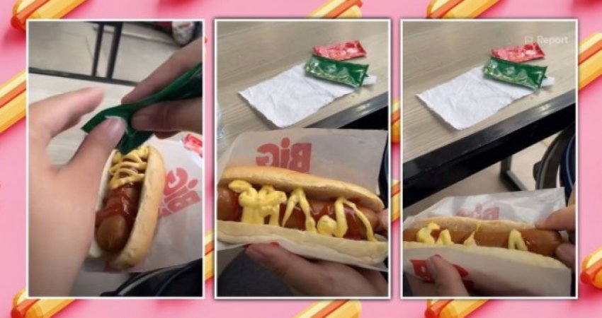Mënyra e duhur për ngrënien e hot-dogut