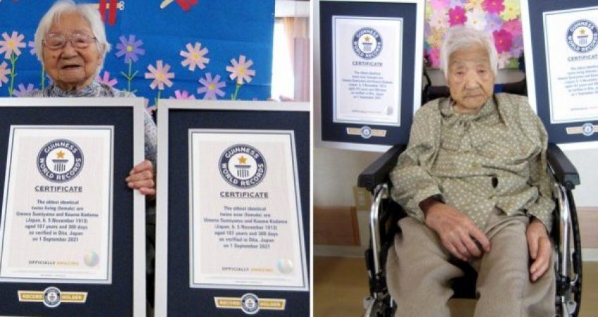 Për binjaket më të vjetra në botëm jepet çmimi Guinness