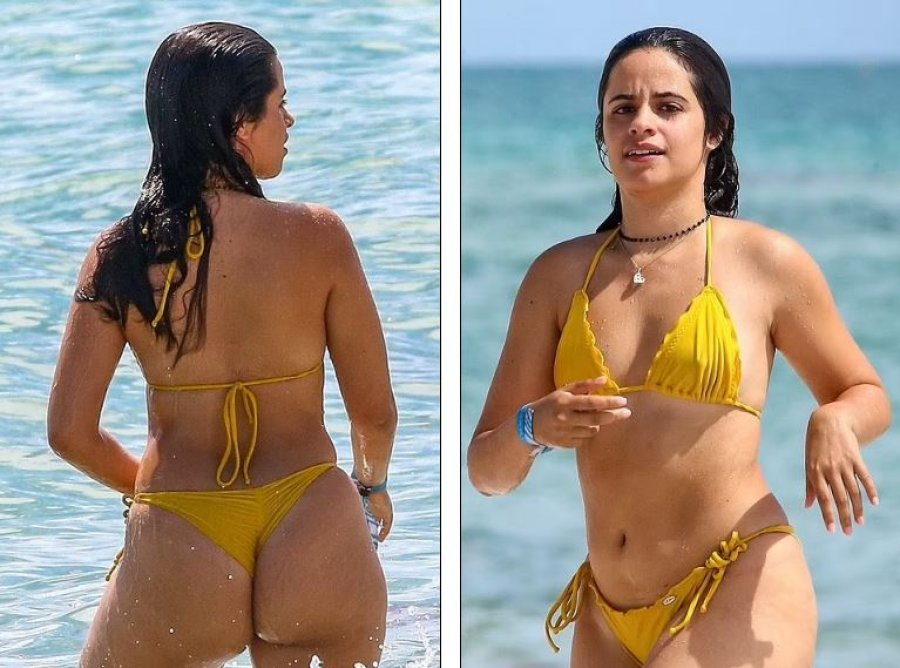 Camila Cabello nuk ka komplekse! Tregon celulitin dhe kilogramët e tepërt në plazh