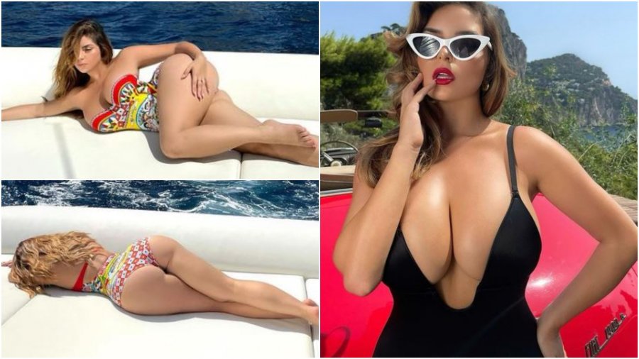 Demi Rose i vë flakën rrjetit me publikimin e fotove me bikini