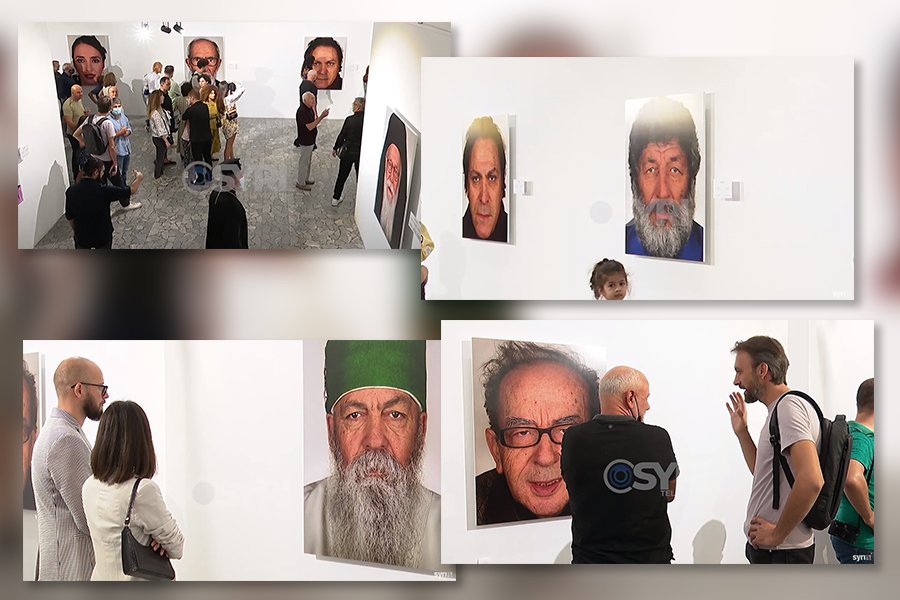 VIDEO/ Çelet ekspozita ‘Anatomia e imazheve’, Edvin Çelo sjell portretet e figurave publike