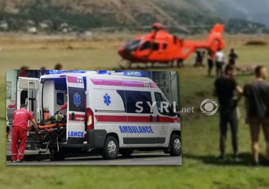 Aksident i rëndë në Tropojë/ Plagoset këmbësori, transportohet me helikopter në Tiranë