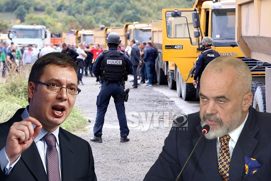 Tensionet në kufi/ Ja sa të ndryshme janë reagimet e Ramës dhe Vuçiçit