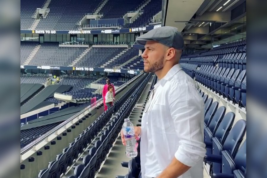 VIDEO/ Florian Marku viziton stadiumin e ‘Tottenham’: Shihemi të shtunën, i bekuar që jam këtu
