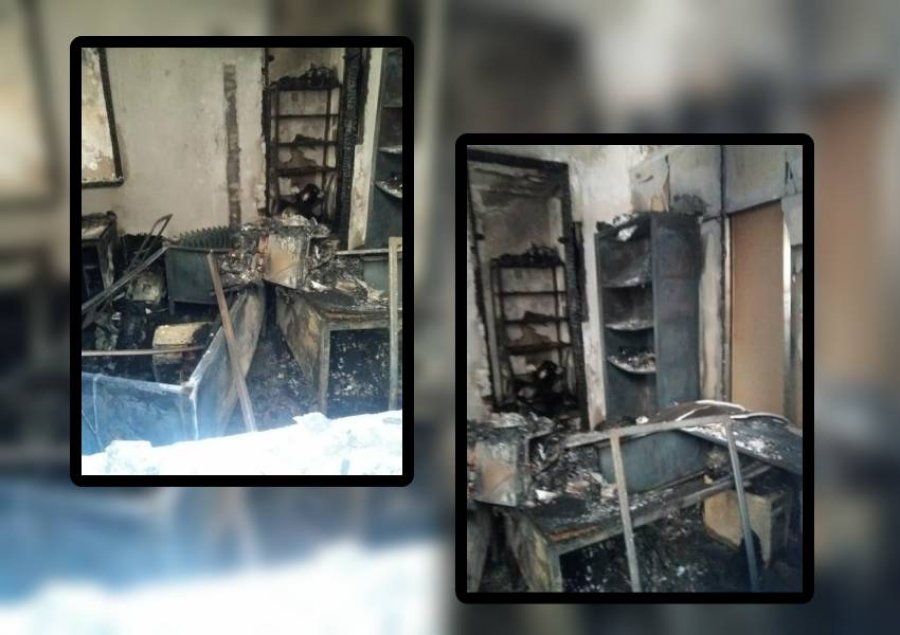 Tensionohet situata në veri të Kosovës: Serbët djegin qendrën e regjistrimit në Zubin Potok