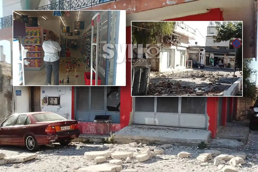 Tërmeti në Kretë/ Një i vdekur dhe 9 të plagosur, viktima u bllokua në...