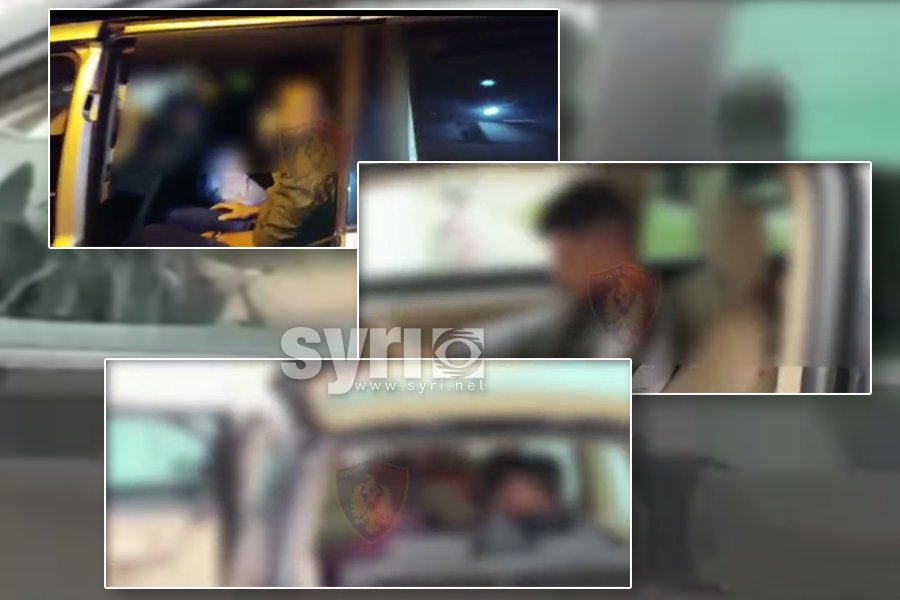 VIDEO/ Makinat plot me refugjatë, kapen në Rrugën e Kombit, të rinjtë nga Fushë Kruja dhe Durrësi