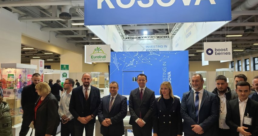 Ministri Peci në Berlin vizitoi prodhuesit kosovarë