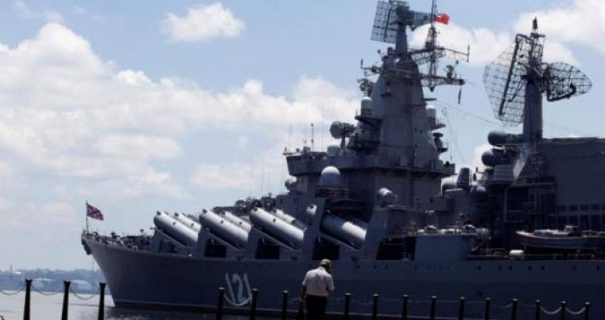 Moskva është “anija e parë e madhe ruse” që fundoset që nga Lufta e Dytë Botërore