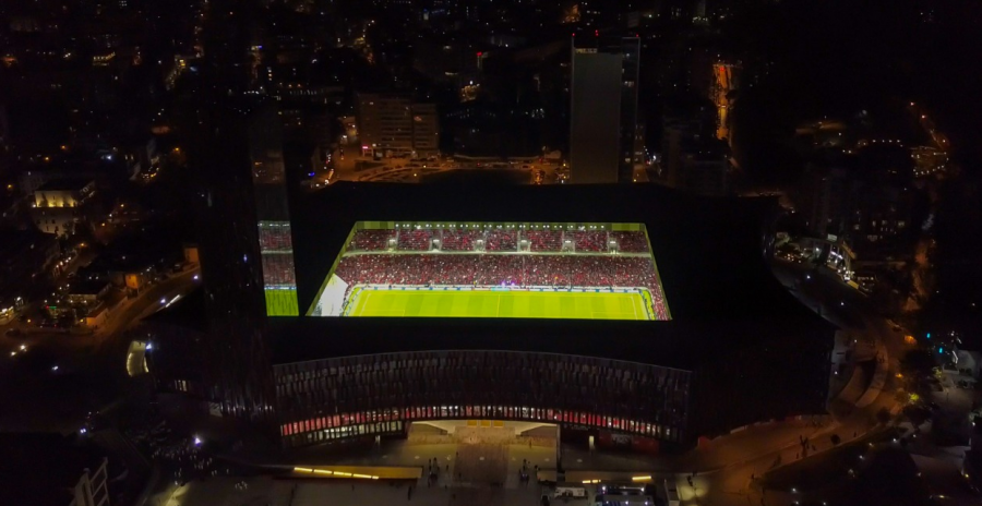 FOTO/ Nga “Air Albania” te “Kukës Arena”, njihuni me stadiumet “europiane” të Shqipërisë