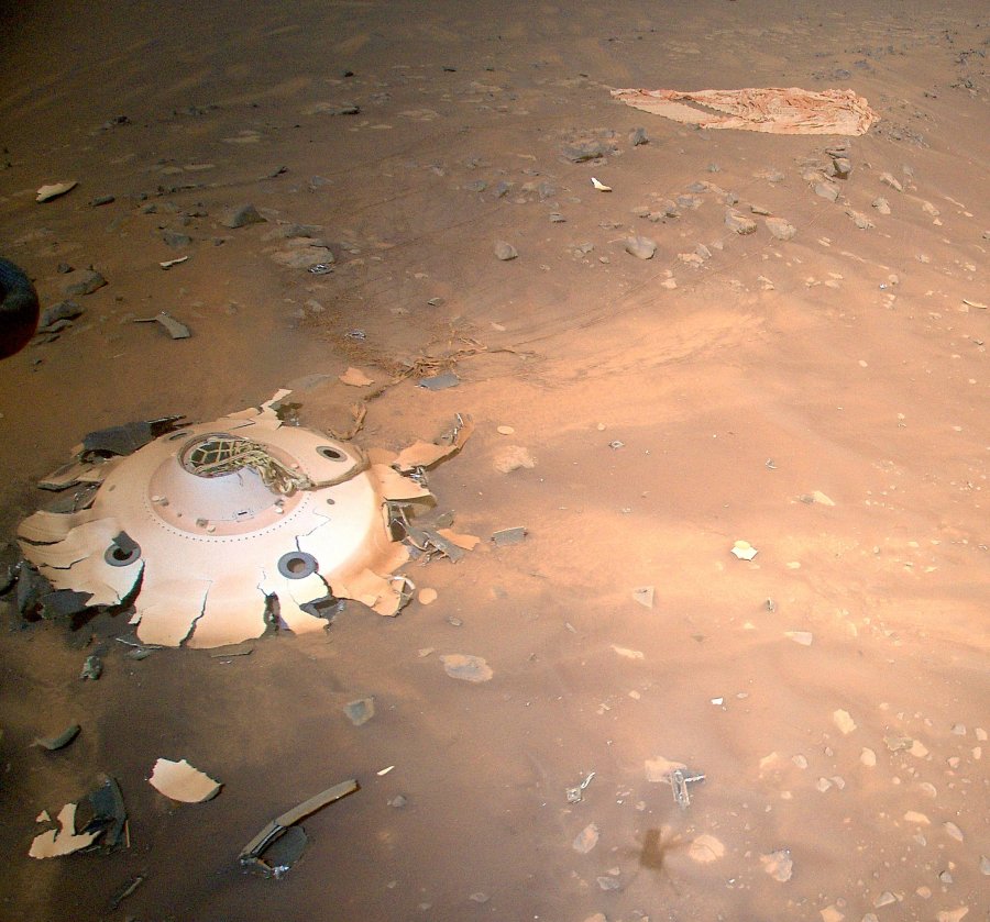 Helikopteri i NASA-s në Mars bën këto foto të ‘pamundura’
