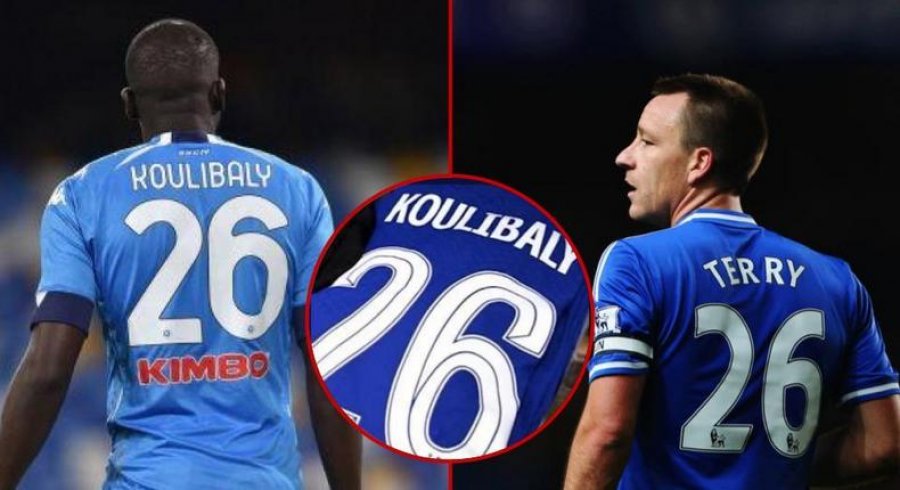Koulibaly telefonon John Terryn për numrin e fanellës te Chelsea