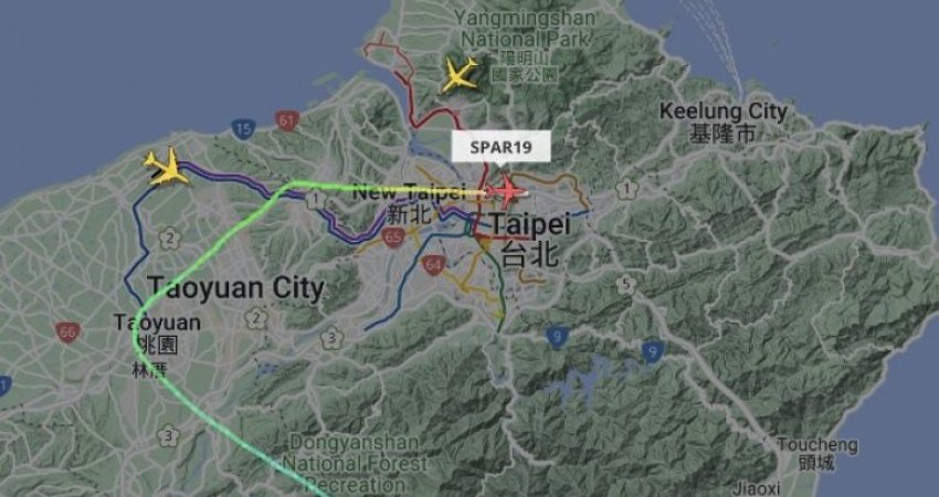 'Flightradar': Fluturimi i Nancy Pelosit për në Tajvan ishte më i ndjekur se ndonjëherë