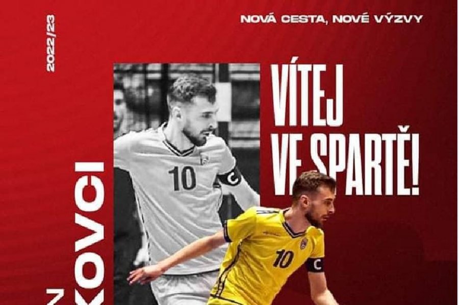 Kapiteni i Kosovës në futsall, transferohet në Çeki