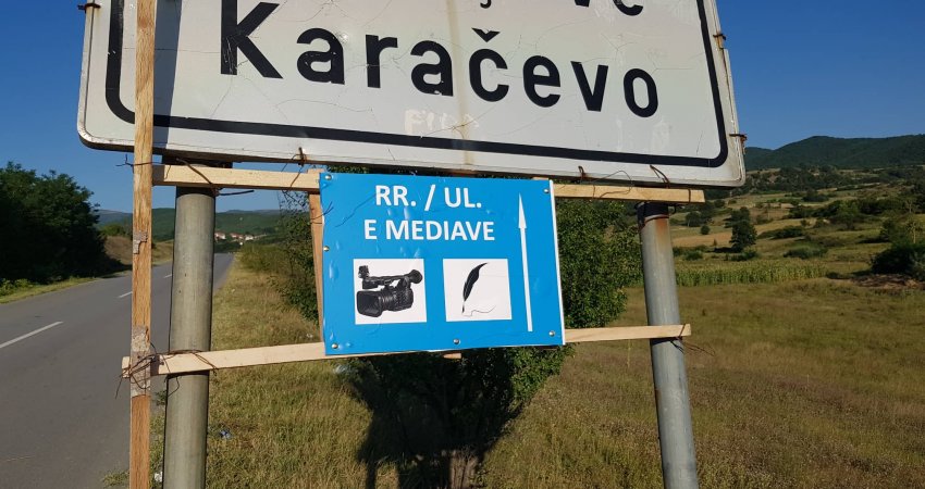 Karaçeva e bën 'Rrugën e Mediave' si falënderim për punën e gazetarëve