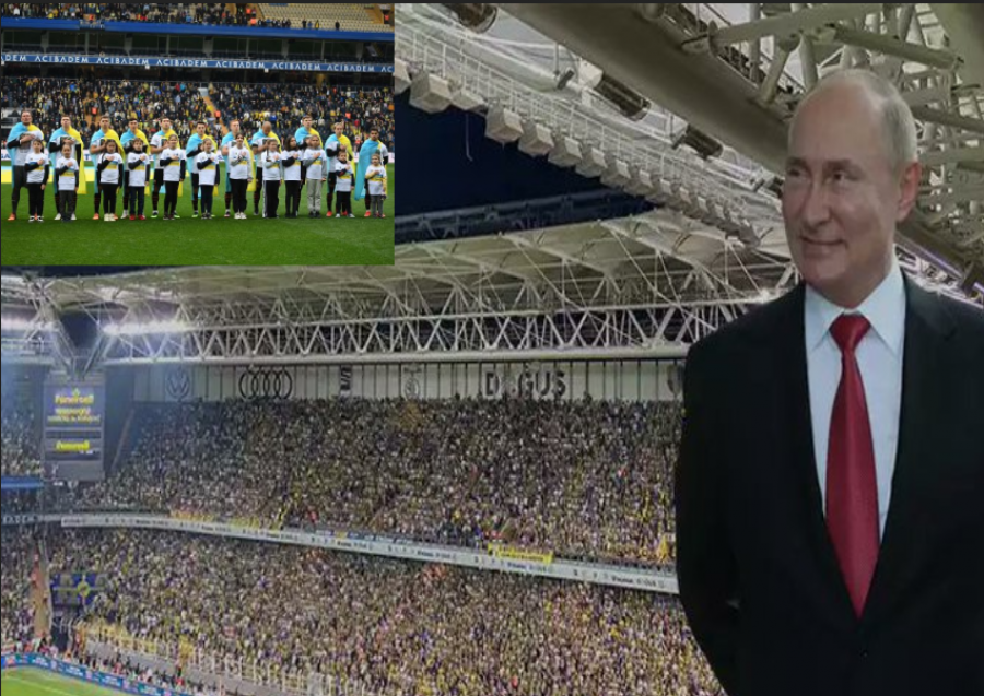 Brohoritën emrin e Putin, UEFA dënon Fenerbahcen