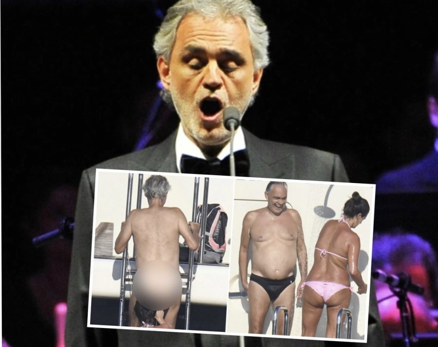 Imazhet skandaloze të Andrea Bocellit gjatë pushimeve