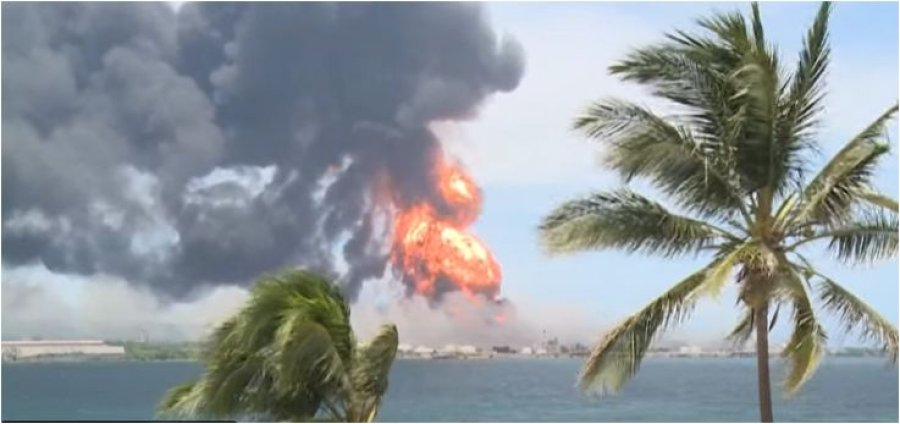 Digjet nafta në Kubë/ Zjarri në depozita, viktima e të plagosur