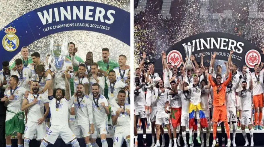 Finalja e Superkupës së Evropës/ Formacionet e mundshme Real Madrid-Frankfurt