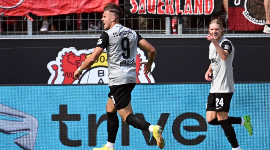 Bundesliga/ Bayer Leverkusen mposhtet nga Augsburg, Werner gol në debutim