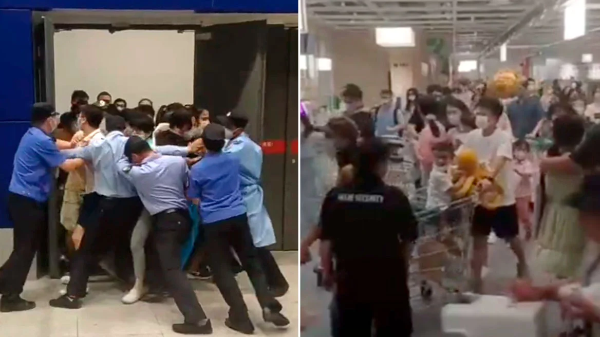 Shanghai - Kaos në Ikea: Klientët vrapojnë drejt daljeve kur u njoftua një ‘bllokim’ për shkak të koronavirusit